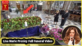 Lisa Marie Presley Funeral Video|lisa marie presley latest news|lisa marie presley death news today