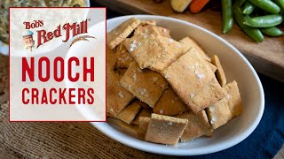 Nooch Crackers - Homemade Cracker Recipe