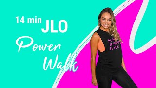 Jennifer Lopez Mix | 14 Minute Power Walk Workout | At Home and Indoor Friendly