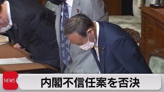 内閣不信任案を否決「衆議院の解散」は・・・（2021年6月15日）