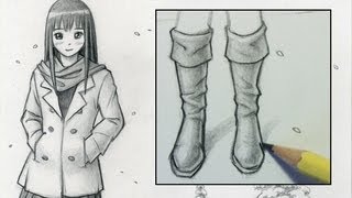 How to Draw Boots [Narrated Step-by-Step]