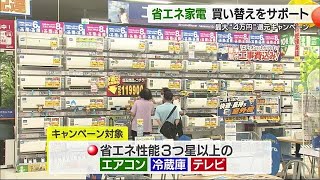 最大4万円の還元！省エネ家電購入でお得な愛媛県のキャンペーンが１４日からスタート【愛媛】 (24/09/13 19:30)