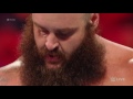 braun strowman vs. evan anderholm raw aug. 1 2016