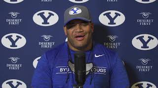 BYU Football | Press Briefing | Ilaisa Tuiaki | March 4, 2021