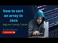 How To Sort An Array In One Loop In Java || Sorting In Java  Code Coffee Java