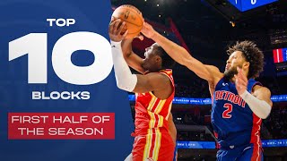 Detroit Pistons BLOCK PARTY: Top 10 Blocks of the Season So Far 🏀🚫❌ #detroitpistons #pistons #nba