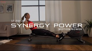 Sunny Health & Fitness SF-RW5801 Synergy Power Motion Magnetic Rowing Machine