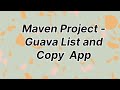 Maven Project: pom.xml with Guava & Commons IO | File Copy Application Tutorial
