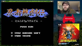 Ninja Ryuuken Den / Ninja Gaiden (TG16/PCE) | Twitch Stream