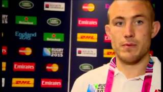 Mike Brown Post match interview Wales v England World Cup 2015