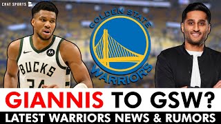 REPORT: Giannis To The Warriors During The NBA Offseason Per Shams Charania | Warriors Rumors