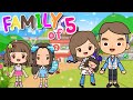 Miga World FAMILY HOUSE DESIGN🏡👨‍👧‍👧|STREET APARTMENT MAKEOVER | Miga town |tocaboca