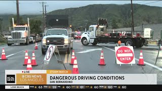 Escorts up Highway 18 in San Bernardino suspended Wednesday