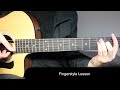 the beatles yesterday fingerstyle guitar lesson tutorial how to play fingerstyle guitar