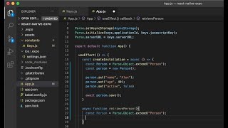 React Native & Parse - GET an Object