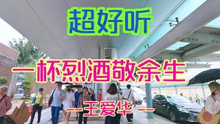 超好听！王爱华一首《一杯烈酒敬余生》声声感人，唱出很多人的心声｜澳门关闸漫步