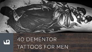 40 Dementor Tattoos For Men
