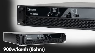 Đẩy 4 Kênh DBacoustic KP4900 (900w/1 kênh) - Cân Cả Bộ Dàn Âm Thanh Gia Đình