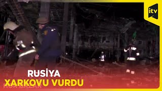 Rusiya Xarkovu vurdu - 6 ölü, 14 yaralı