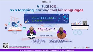 Virtual lab: Virtual Lab as a teaching learning tool for Languages