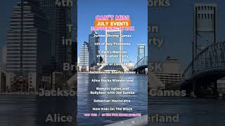 July Events in Jacksonville #event #concert #florida