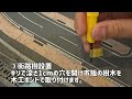 立体交差のある鉄道模型ジオラマレイアウト 線路沿いの歩道製作【nゲージ】