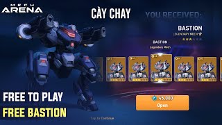 Unbelievable deal! Claim your FREE Legendary Mech: BASTION now using only credits! - Mech Arena