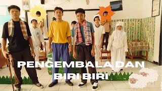 Pengembala biri-biri & Serigala|| Tugas drama bahasa indonesia VIIIC