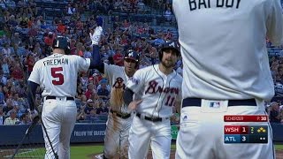 WSH@ATL: Garcia drives in a pair with a double