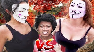 HACKER GIRL Real Life NINJA BATTLE ROYALE Secret Riddles and Clues Found!