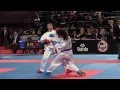 Nika KADZOVA of Russia vs Amy Connell of Scotland - 2014 World Karate Championships