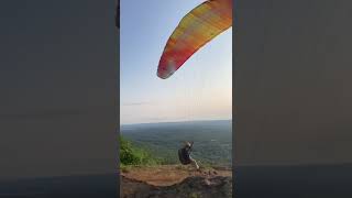 #paragliding - big ears cliff launch @Air_Damien