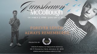 Quashawn McCollough Service Highlights | Union Funeral & Cremation Services