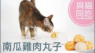 貓咪吃丸子，到底要不要南瓜?丨麻糬貓奴鮮食料理 008