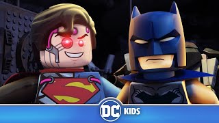 LEGO Justice League Cosmic Clash | Batman VS Brainiac Superman | @dckids