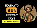 SAINT JUDE NOVENA 2024 | Novena to Saint Jude Day 4 || Patron Saint of the impossible,hopeless cases