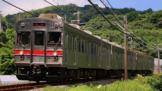 2022/6/25 303レ 伊豆急貸切 TBｰ7編成(東急3000系カラー) 伊豆稲取〜今井浜海岸 通過