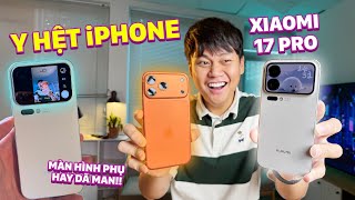 Trying Xiaomi 17 Pro – back screen is so fun!
