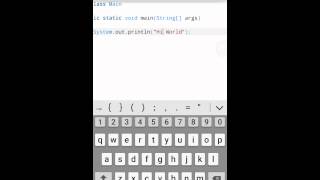 AIDE IDE lesson (java) ep1