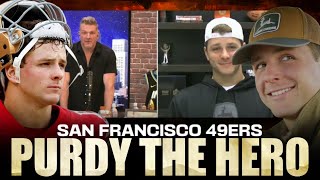 49ers update: Brock Purdy saved a news anchor from a coyote in San Francisco