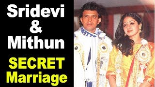 Story Behind Sridevi & Mithun Chakraborty's SECRET Marriage