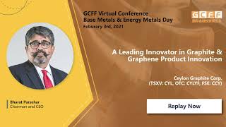 A Leading Innovator in Graphite \u0026 Graphene Product Innovation: Ceylon Graphite Corp. (TSXV: CYL)