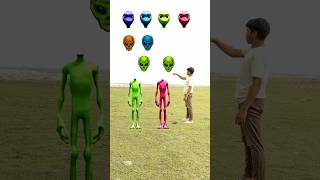 Alien head matching funny video | vfx editing in mobile #vfx #viral #shorts