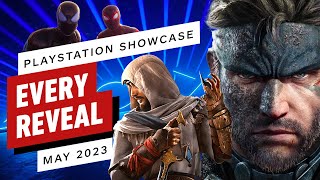Every Reveal from PlayStation Showcase May 2023 in 9 Minutes
