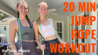20 Minute Killer Jump Rope Workout!