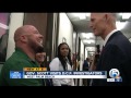 gov. scott visits dcf investigators