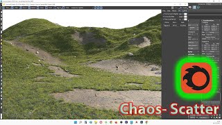 ♛ Hướng Dẫn Trồng Cỏ Trong Corona Render - Chaos Scatter -P.17