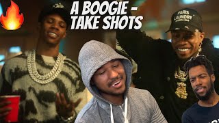 🔥A Boogie Wit da Hoodie - Take Shots (feat. Tory Lanez) [Official Music Video] | REACTION