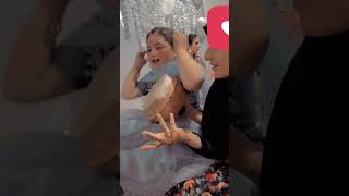 Cute little girl singing bride ruksati song || Emotional wedding song