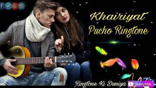 khairiyat pucho song ringtone 🎺🎶|| Chichori movie song ringtone download 2020
